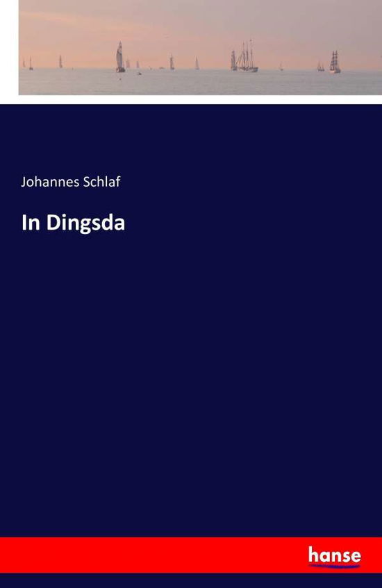 Cover for Schlaf · In Dingsda (Book) (2016)