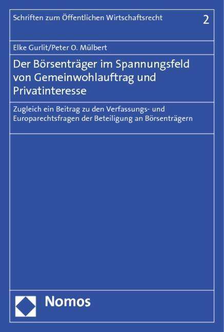 Cover for Gurlit · Der Börsenträger im Spannungsfel (Book)