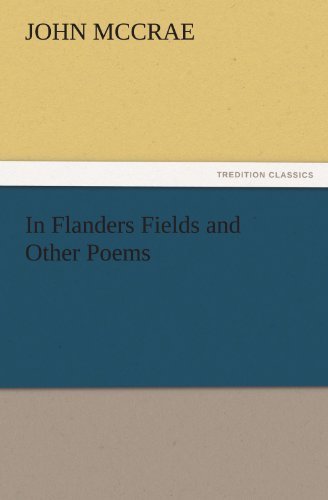 Cover for John McCrae · In Flanders Fields and Other Poems (Paperback Book) (2011)