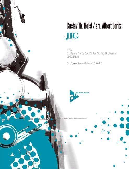 Cover for Holst · Jig,5Sax.ADV7563 (Bok)