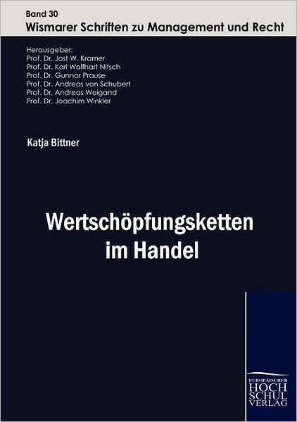 Cover for Katja Bittner · Wertschoepfungsketten Im Handel (Paperback Book) [German edition] (2009)