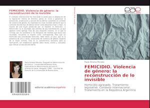 Cover for Morales · FEMICIDIO. Violencia de género: (Book)