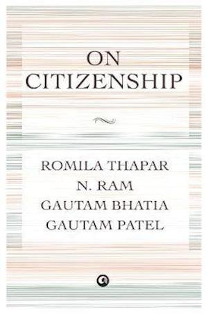 Cover for Thapar,, Romila · On Citizenship (Hardcover bog) (2021)