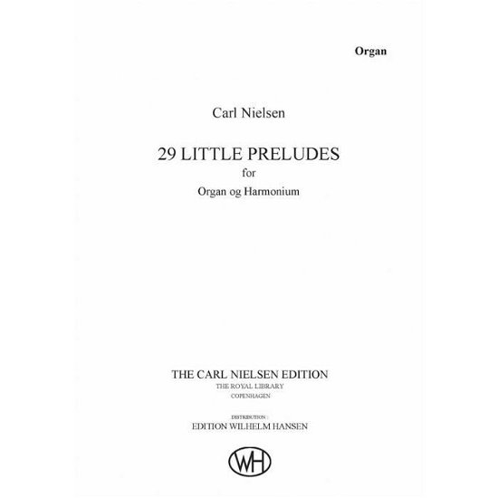 Cover for Carl Nielsen · Carl Nielsen: 29 Little Preludes Op. 51 (Organ or Harmonium Solo) (Partitur) (2015)
