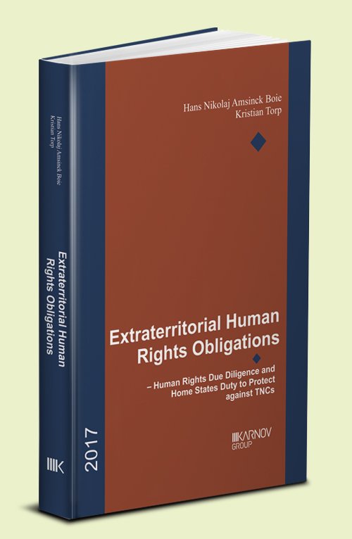 Cover for Kristian Torp; Hans Nikolaj Amsinck Boie · Extraterritorial Human Rights Obligations (Hardcover Book) [1st edition] (2017)