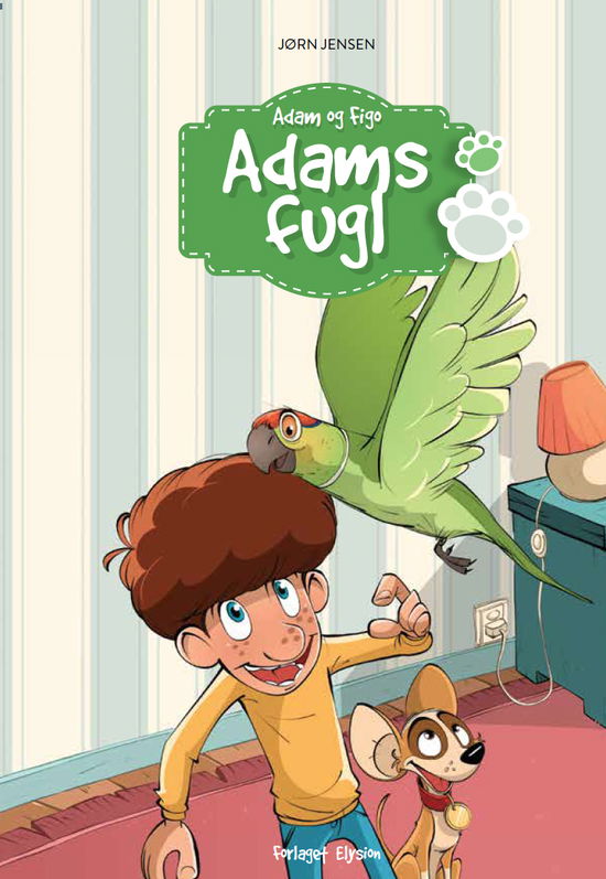 Cover for Jørn Jensen · Adam og Figo: Adams fugl (Inbunden Bok) [1:a utgåva] (2018)