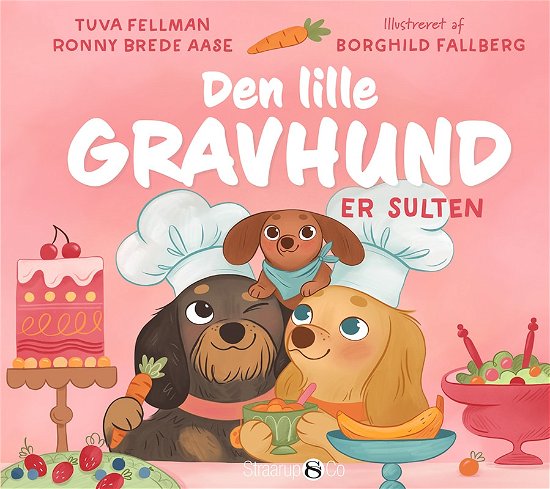 Cover for Tuva Fellmann og Ronny Brede Aase · Den lille gravhund er sulten (Hardcover Book) [1.º edición] (2023)