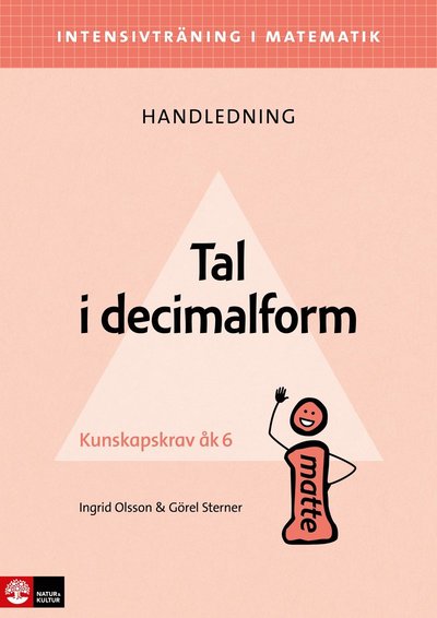 Cover for Görel Sterner · Intensivträning i matematik: Intensivträning ma åk 4-6 Tal i decimalform Lhl (Book) (2019)