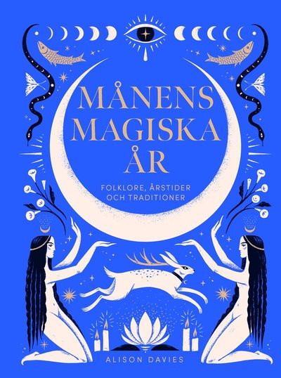 Cover for Alison Davies · Månens magiska år : folklore, årstider och traditioner (Hardcover bog) (2024)