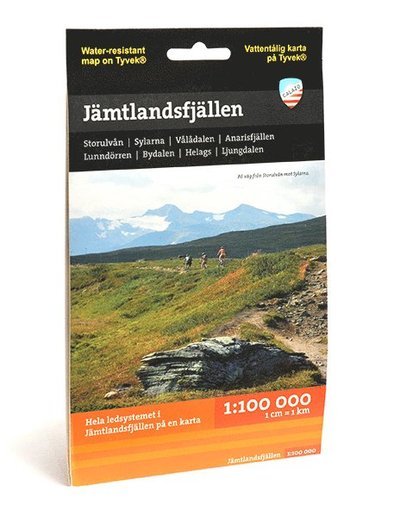 Cover for Calazo · Jamtlandsfjallen - Mountain map 1:100 000 (Landkart) (2021)