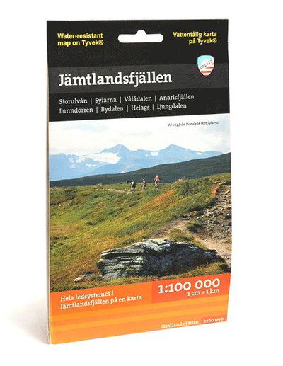 Jämtlandsfjällen 1:100.000 - Calazo - Music - Calazo Förlag - 9789188335289 - July 21, 2016