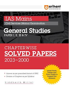 Cover for Siddharth Mittal · IAS MAINS GENERAL STUDIES CHAPTERWISE (EditionV) (Book) (2023)