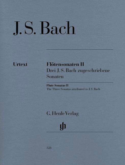 Cover for JS Bach · Sonaten,Fl.u.Kl.2 (zugesch)HN328 (Buch) (2018)