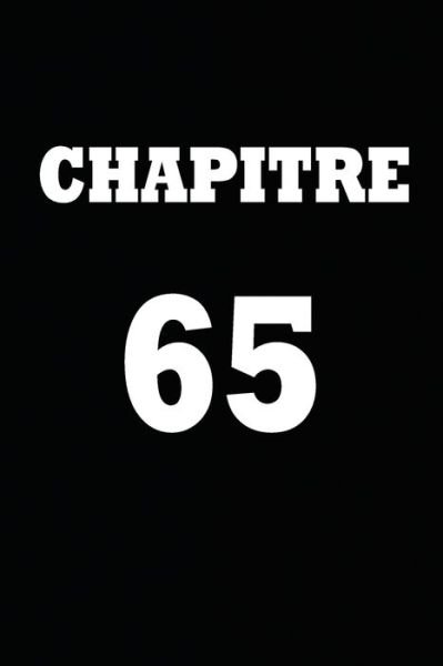 Cover for Chapitre Carnet · Chapitre 65 (Paperback Book) (2020)
