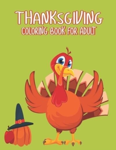 Cover for Ssr Press · Thanksgiving Coloring books for adults (Taschenbuch) (2020)