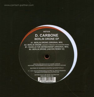 Cover for D. Carbone · Berlin Drone EP (12&quot;) (2011)