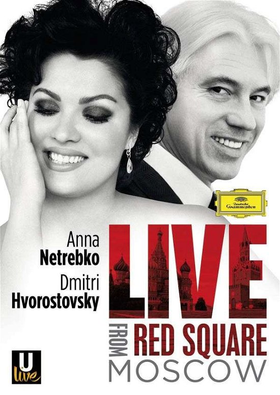 Live from Red Square Moscow - Anna Netrebko & Dmitri Hvorostovsky - Film - Deutsche Grammophon - 0044007345290 - 28. oktober 2013