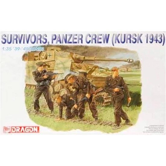 Cover for Dragon · 1/35 Survivers Panzer Crew Kursk 1943 (3/23) (Leketøy)