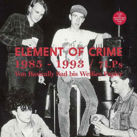 1985 - 1993 - Element Of Crime - Muzyka - VERTIGO - 0602547791290 - 14 kwietnia 2016