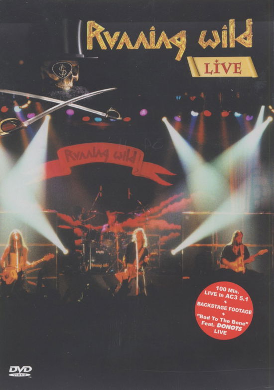 Live - Running Wild - Filmes - Drakkar - 0743219618290 - 18 de novembro de 2002