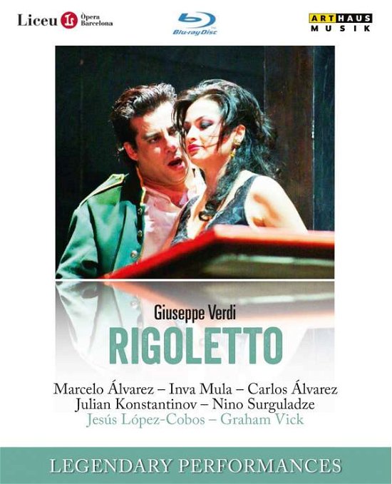 Cover for Verdi / Alvarez / Symphony Orchestra &amp; Chorus of · Rigoletto (Legendary Performances) (Blu-ray) (2015)