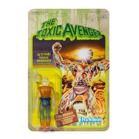 Toxic Avenger Reaction Figure - Acid Rain Toxic Avenger - Toxic Avenger - Merchandise - SUPER 7 - 0840049806290 - January 10, 2023