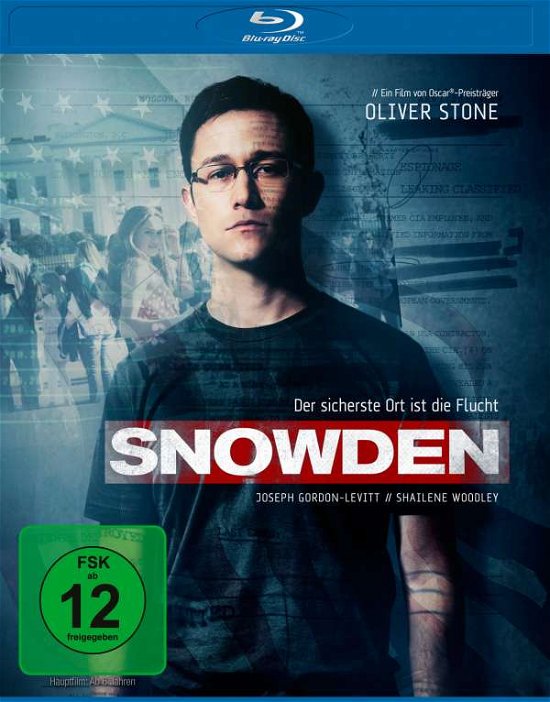 Cover for Snowden BD (Blu-ray) (2017)