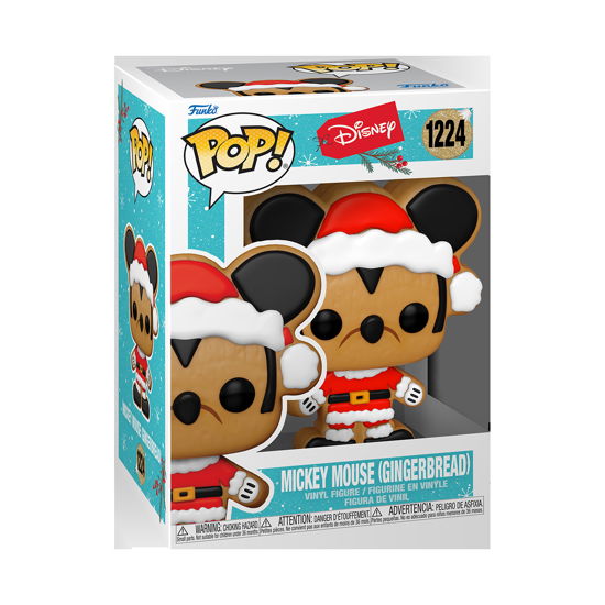 Holiday- Santa Mickey (Gb) - Funko Pop! Disney: - Merchandise - Funko - 0889698643290 - 15. September 2023