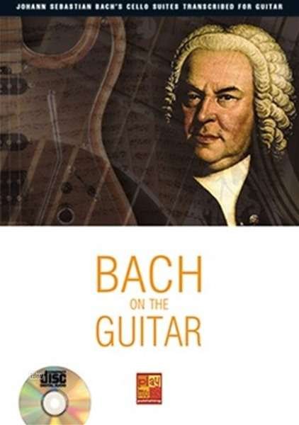 Cover for Bach · Bach On The Guitar (Book &amp; CD) (Book)