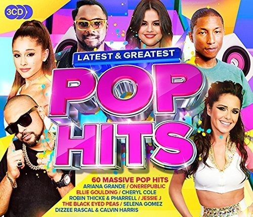 Cover for Latest  Greatest Pop Hits (CD) (2021)