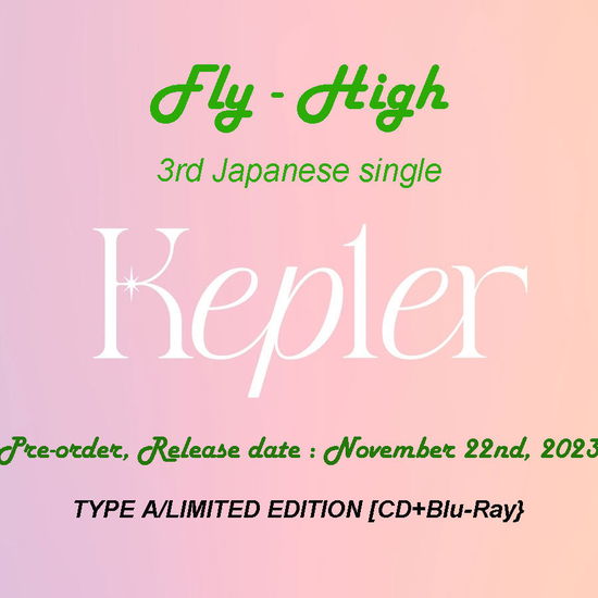 Cover for Kep1er · Fly-high (CD) [Japan Import edition] [A Version] (2023)