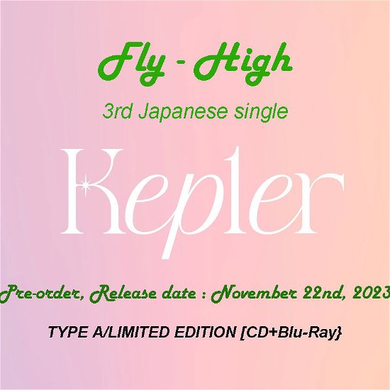 Cover for Kep1er · Fly-high (CD) [Japan Import edition] [A Version] (2023)