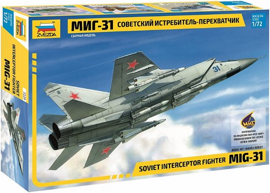 Zvezda - 1/72 Mig-31 Soviet Interceptor - Zvezda - Merchandise - Zvezda - 4600327072290 - 