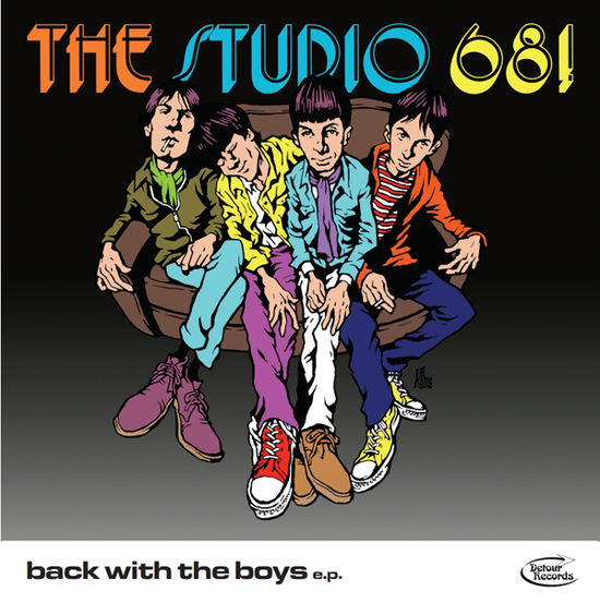 Cover for The Studio 68! · Back with the Boys EP (7&quot;) (2023)