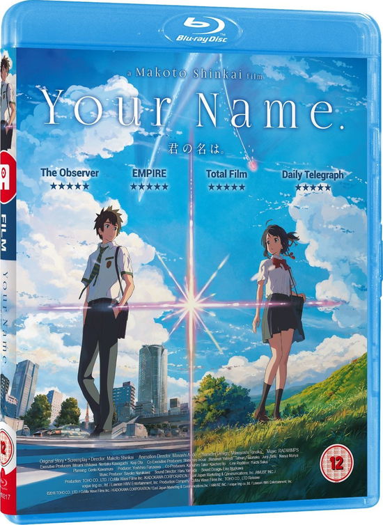 Your Name - Anime - Movies - Anime Ltd - 5037899064290 - November 6, 2017