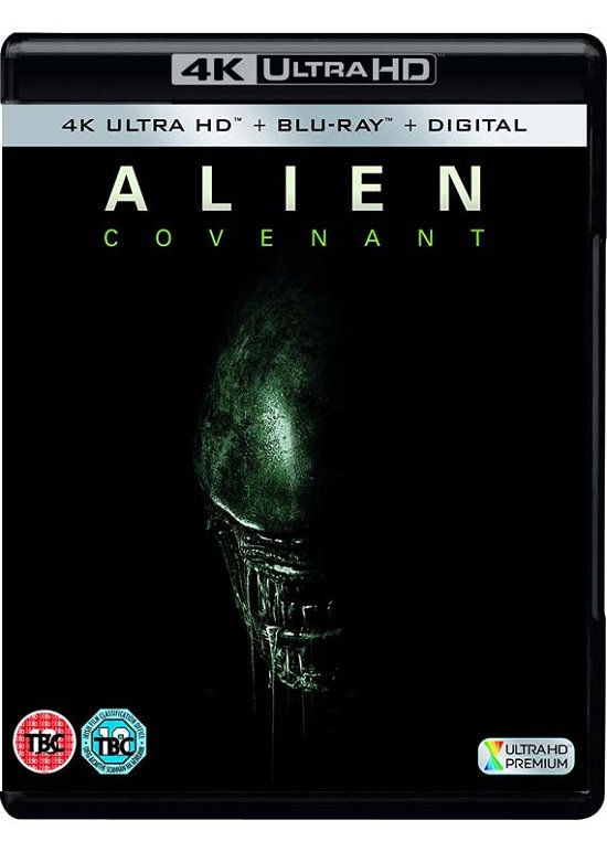 Cover for Alien Covenant Uhd BD · Alien Covenant (4K Ultra HD) (2017)