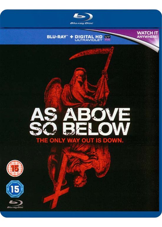 Cover for As Above So Below BD · As Above So Below (Blu-ray) (2014)