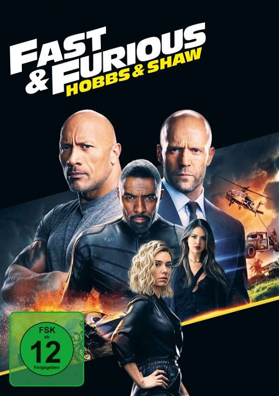 Cover for Dwayne Johnson,jason Statham,idris Elba · Fast &amp; Furious: Hobbs &amp; Shaw (DVD) (2019)