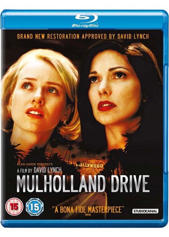 Mulholland Drive - David Lynch - Elokuva - Elevation - 5055201832290 - maanantai 22. toukokuuta 2017