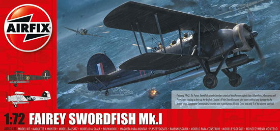 1/72 Fairey Swordfish Mk.i (Plastic Kit) - Airfix - Merchandise - H - 5055286686290 - 