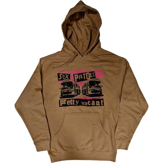 The Sex Pistols Unisex Pullover Hoodie: Pretty Vacant - Sex Pistols - The - Merchandise -  - 5056561061290 - 