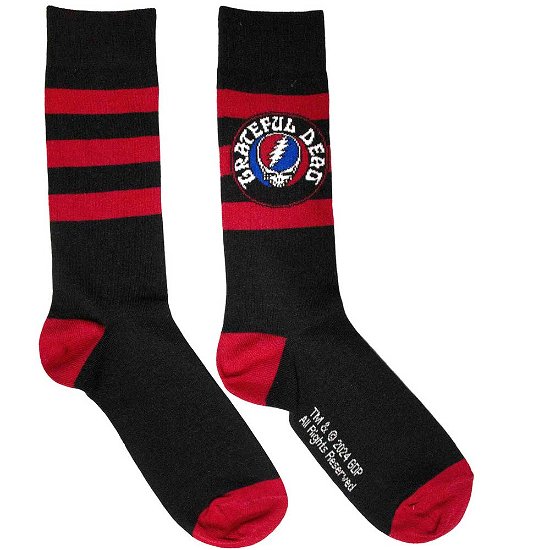 Cover for Grateful Dead · Grateful Dead Unisex Ankle Socks: Steal Your Face Logo (UK Size 6 - 11) (CLOTHES)