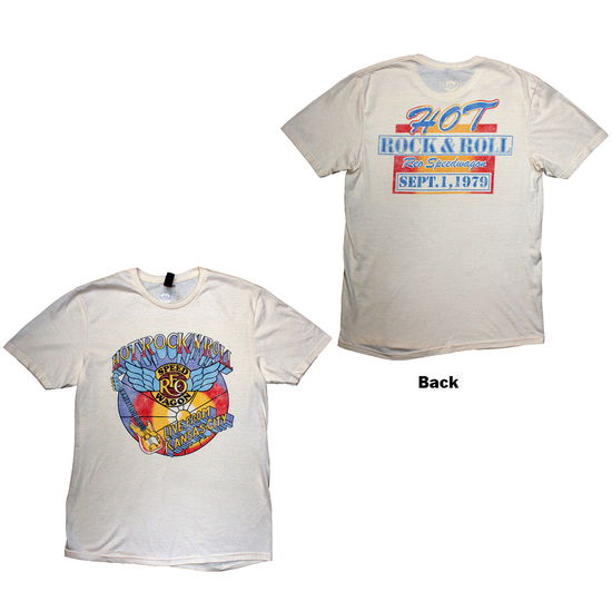 Cover for REO Speedwagon · REO Speedwagon Unisex T-Shirt: Kansas (Natural) (Back Print) (T-shirt) [size S] (2025)