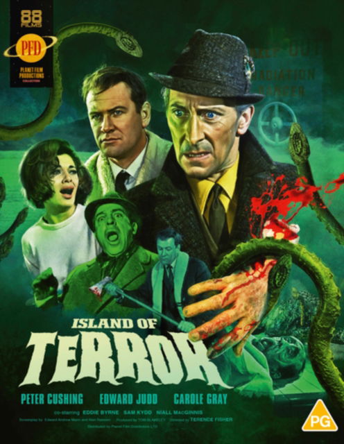 Cover for Island of Terror BD · Island of Terror (Blu-ray) (2024)