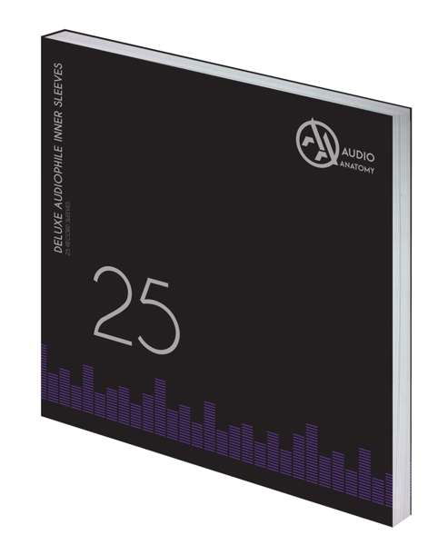 25 x 12" Deluxe Audiophile Antistatic Inner Sleeves (White) - Audio Anatomy - Music - Audio Anatomy - 5906660083290 - October 21, 2017