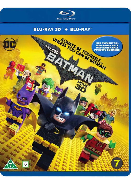 Cover for The Lego Batman Movie (3D Blu-ray/BD) [3D edition] (2017)