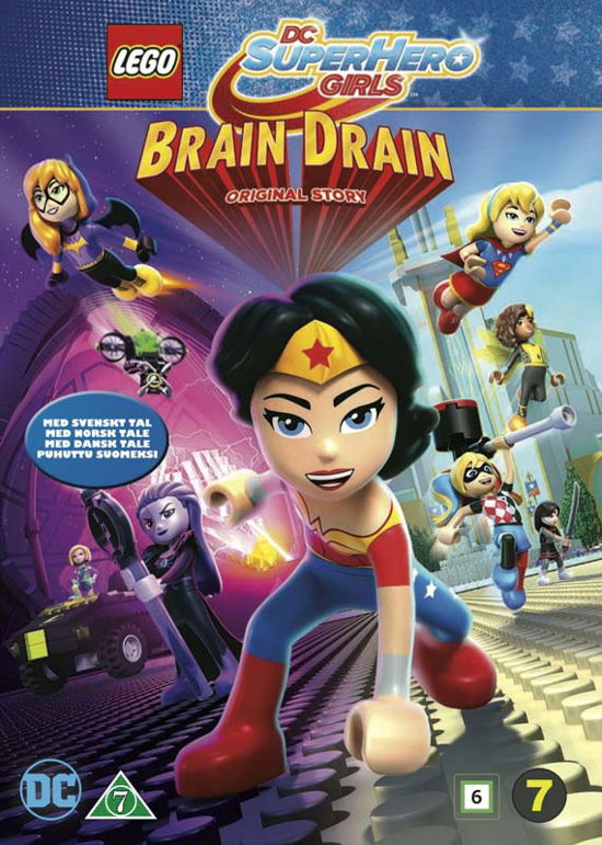 Lego Dc Super Hero Girls: Brain Drain - Lego DC Super Hero Girls - Film - WARNER - 7340112740290 - 14. september 2017