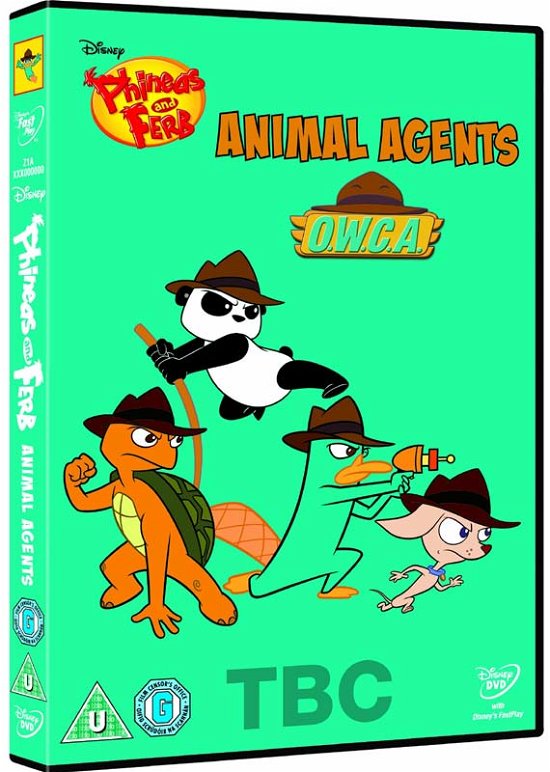 Cover for Phineas And Ferb - Animal Agents DVD (DVD) (2013)