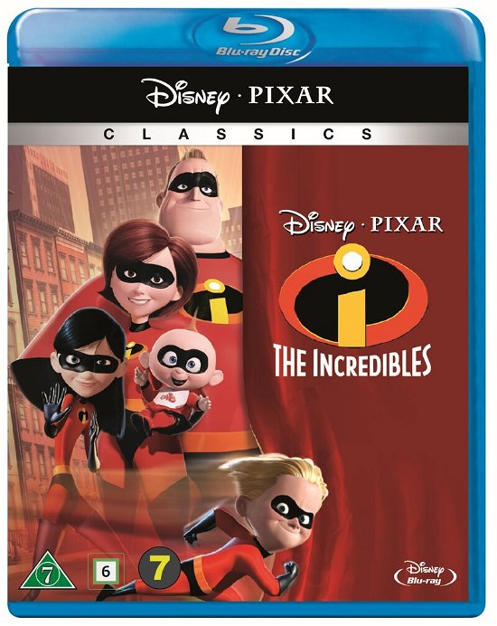 Cover for Incredibles · De Utrolige (Blu-ray) (2013)
