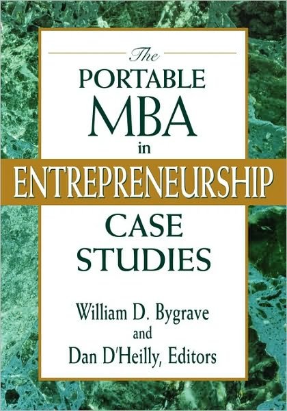 Cover for WD Bygrave · The Portable MBA in Entrepreneurship Case Studies - The Portable MBA Series (Taschenbuch) (1997)
